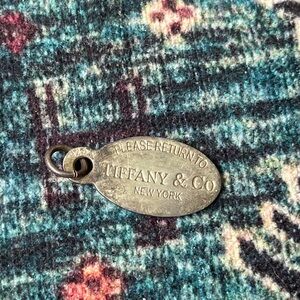 Tiffany & Co. Sterling Silver Oval Tag